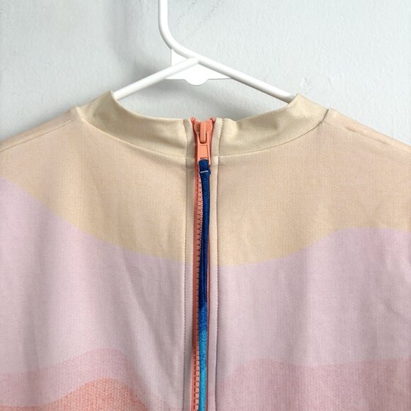 Billabong Sea Trip Long Sleeve Bodysuit Rashguard Swimsuit Women’s Size Large - Picture 6 of 7